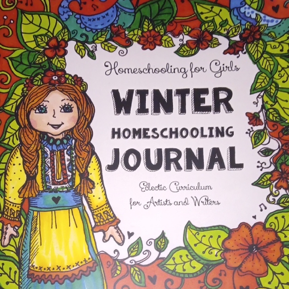 The Thinking Tree Funschooling Winter Homeschooling Journal for Girls - Picture 2 of 4